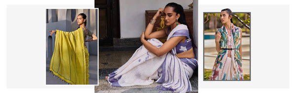 How to Style a Linen Saree for Different Occasions