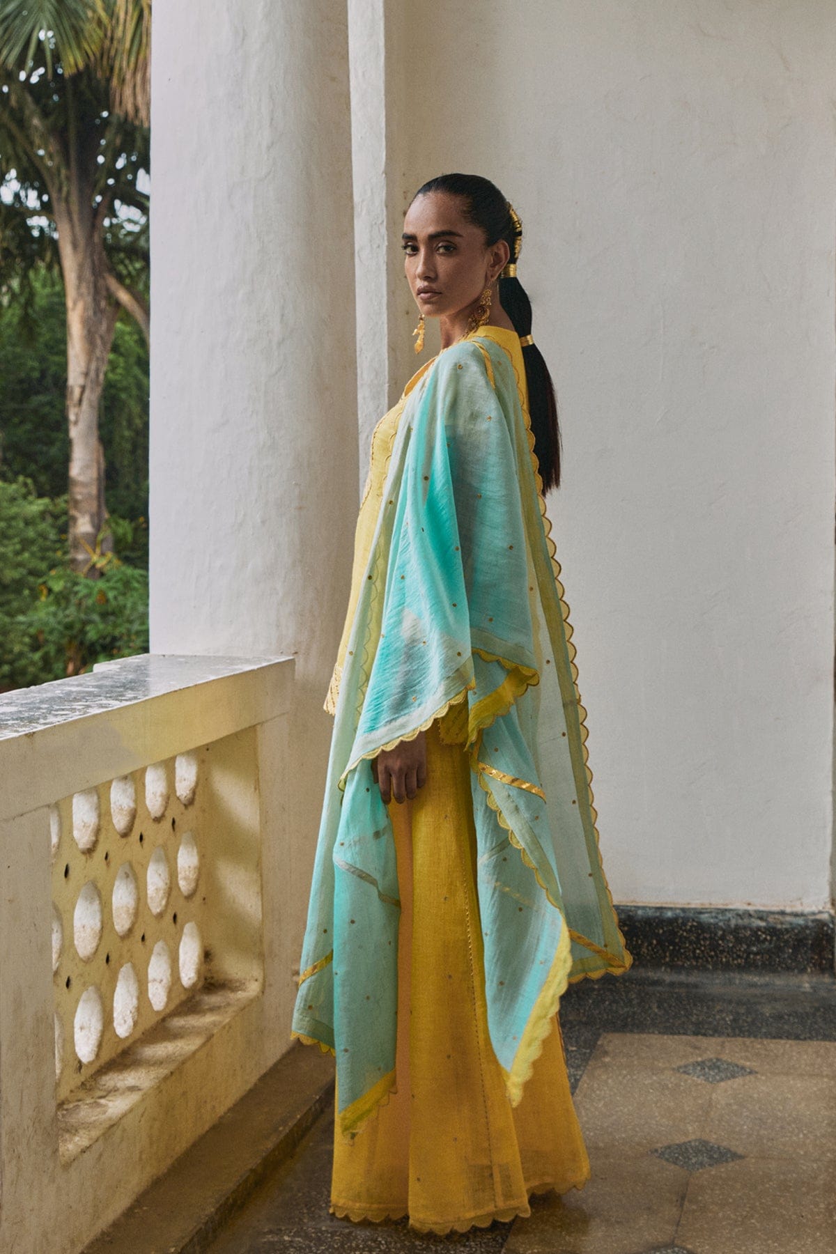 The Kashish Kurta Set (Upper & Bottom) - Yell With Us