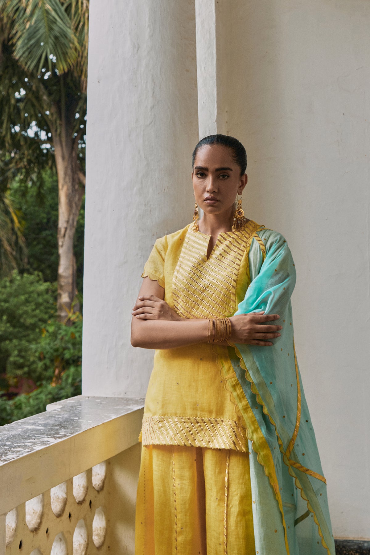 The Kashish Kurta Set (Upper & Bottom) - Yell With Us