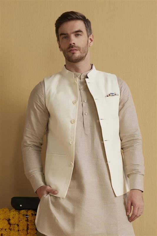 Bundi Nehru Jacket For Men