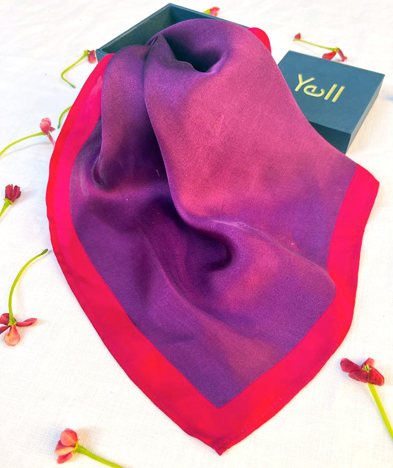 THE PURPLE POCKET SQUARE - Yell With Us