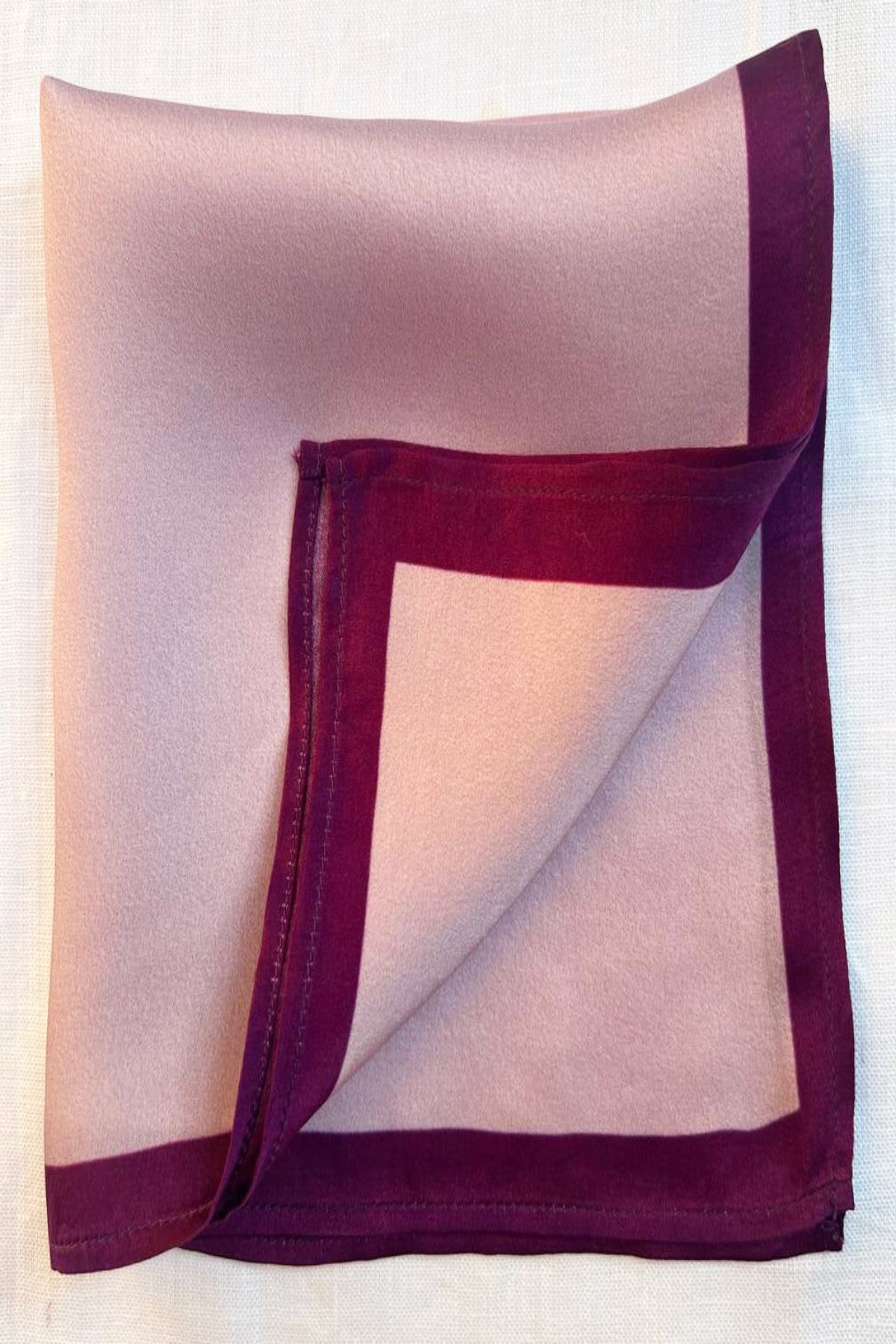 The Mauve Pocket Square - Yell With Us