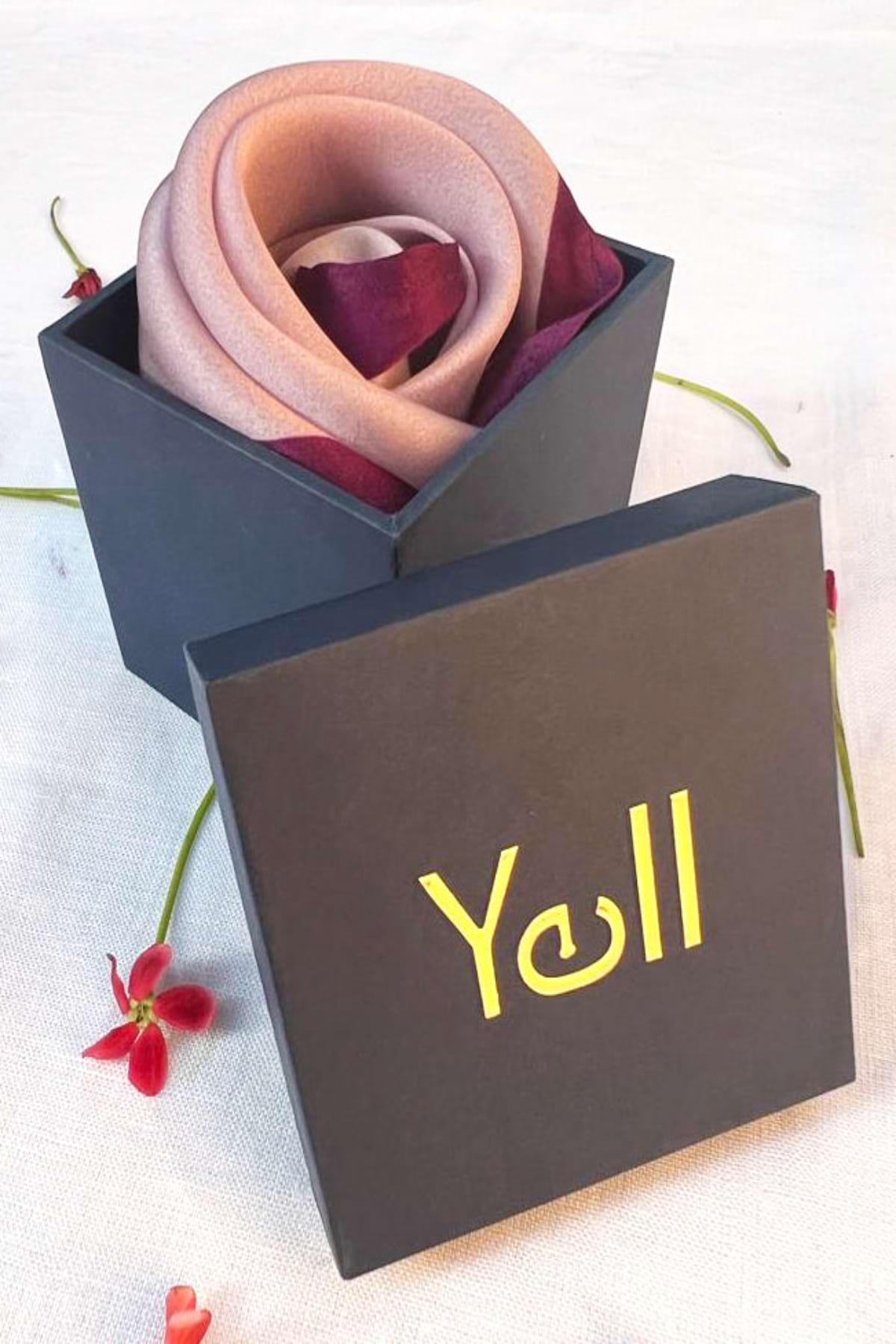 The Mauve Pocket Square - Yell With Us