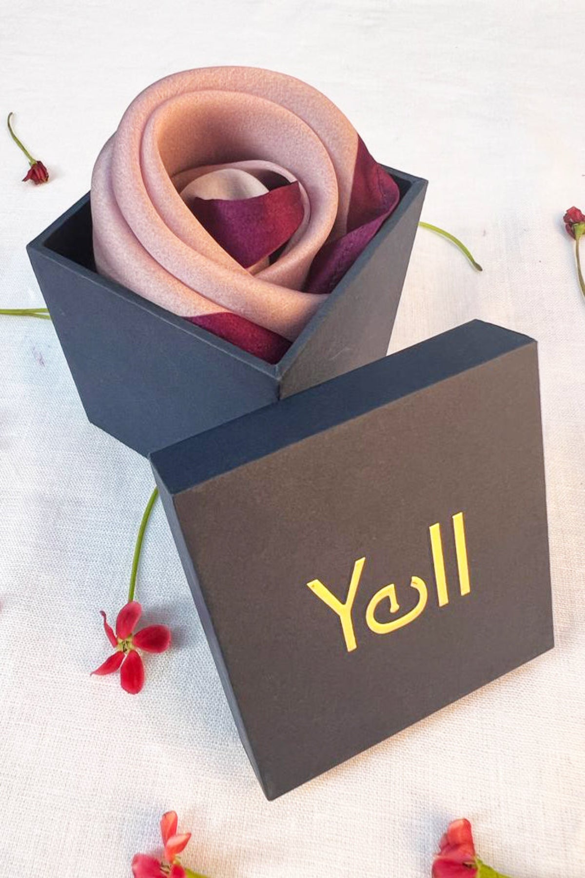 The Mauve Pocket Square - Yell With Us