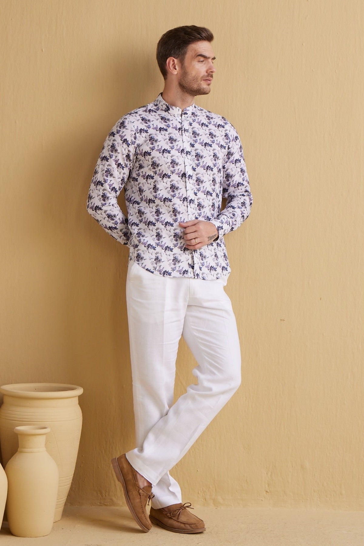 The Persicum Printed Shirt - Yell With Us