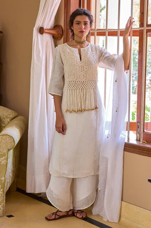 The Shiri Kurti - Off White