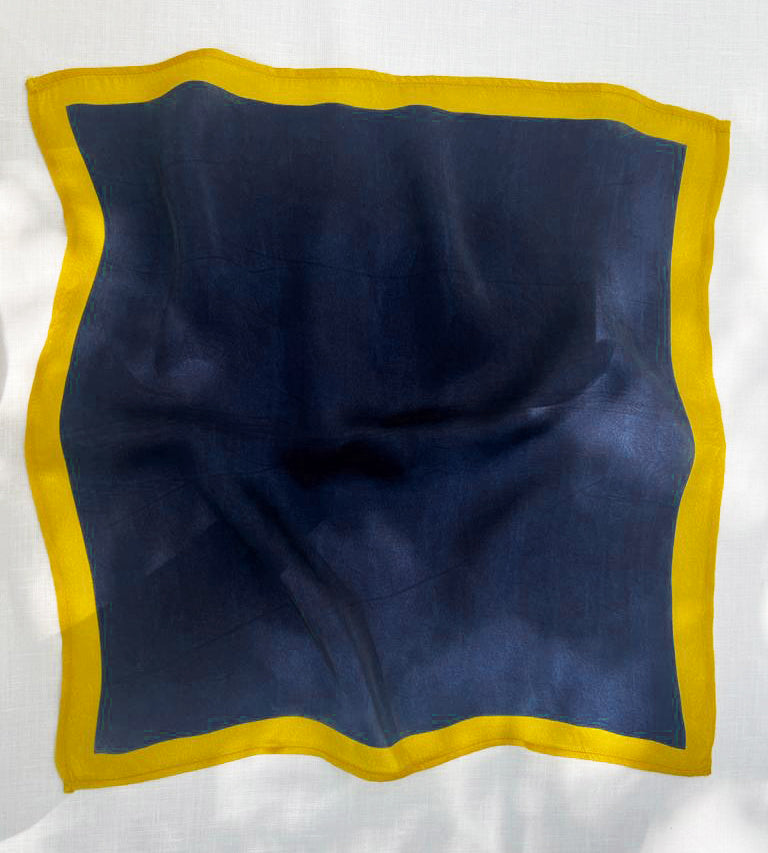 THE TEAL POCKET SQUARE - Yell With Us