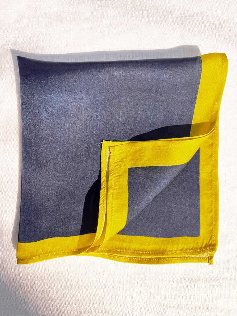 THE TEAL POCKET SQUARE - Yell With Us