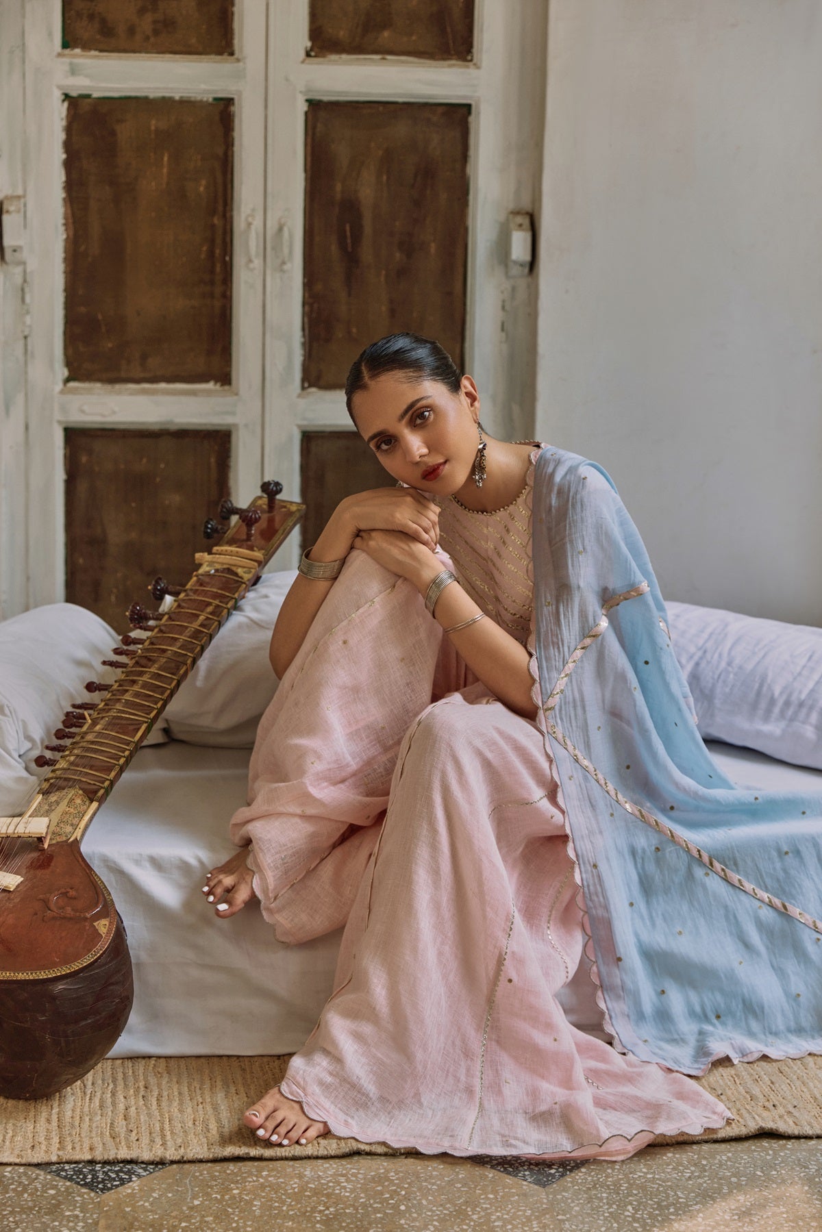 The Kashish Kurta Set (Upper & Bottom) - Yell With Us