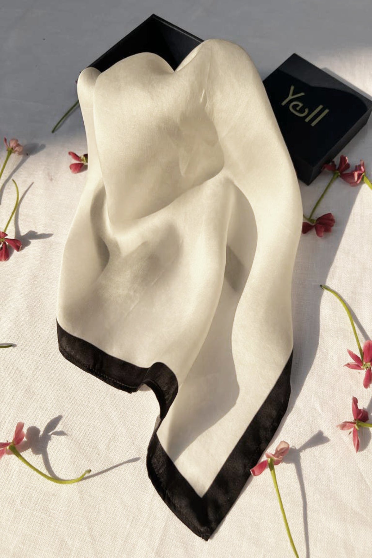 The White Pocket Square - Yell With Us