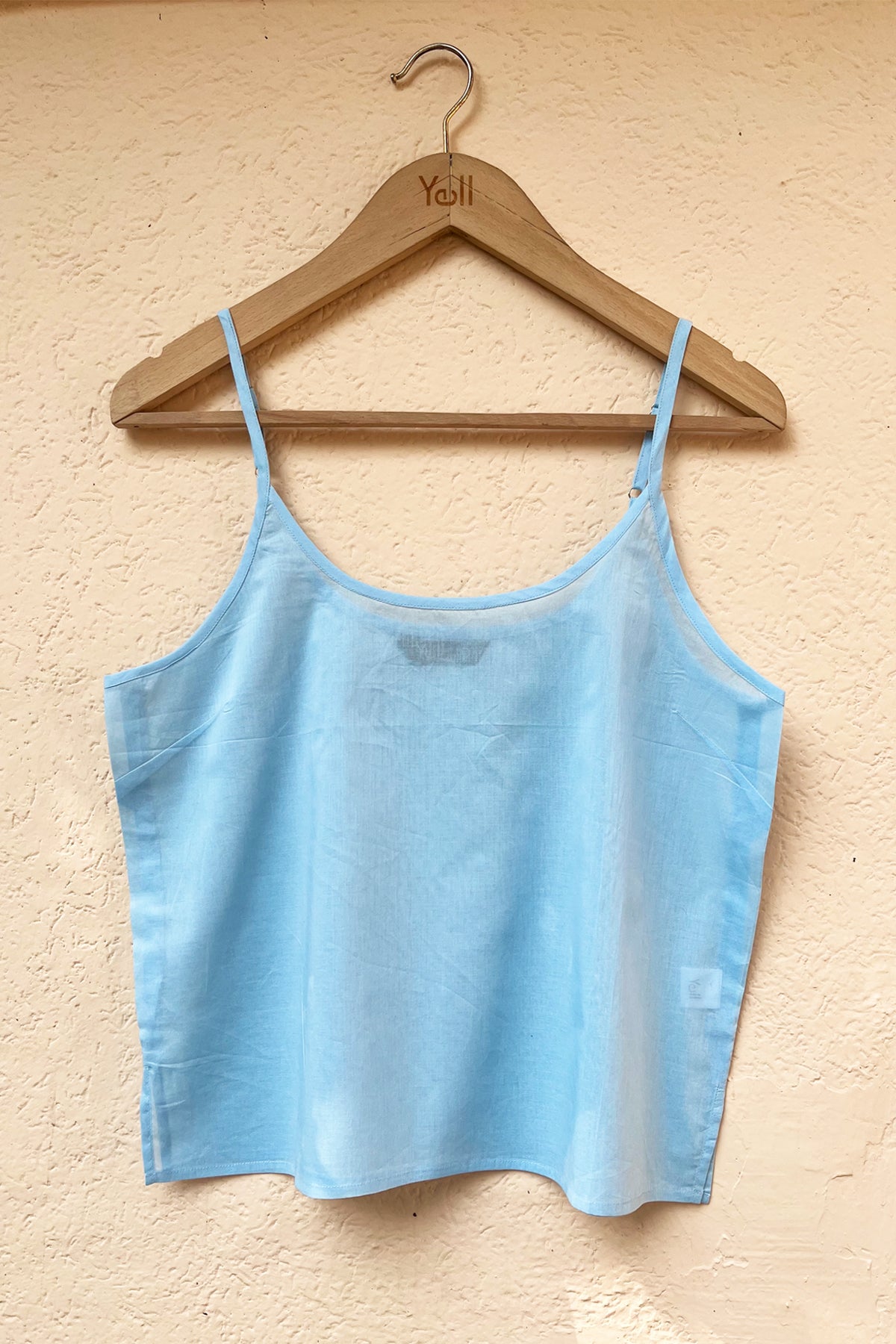 Spaghetti top - Light Blue