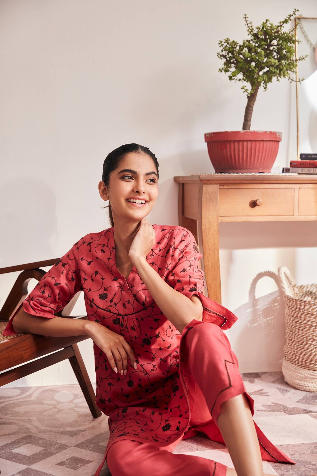 Brush with the Botanical Kurti - Yell With Us