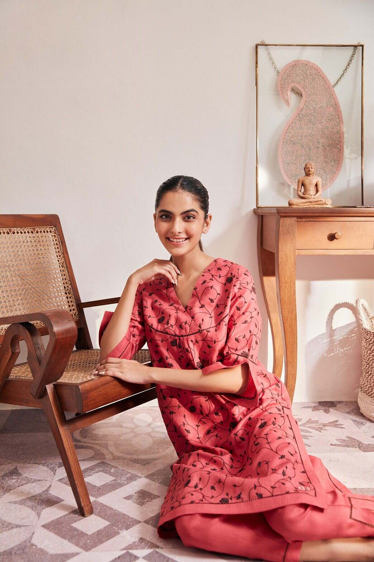 Brush with the Botanical Kurti - Yell With Us