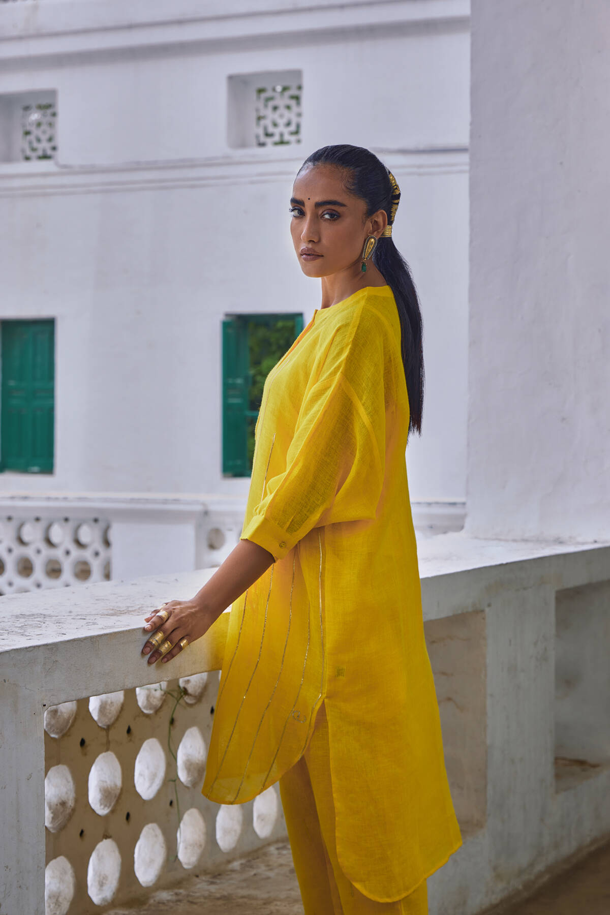 Jhilmil Co-ord Set (Upper & Bottom) - Yell With Us