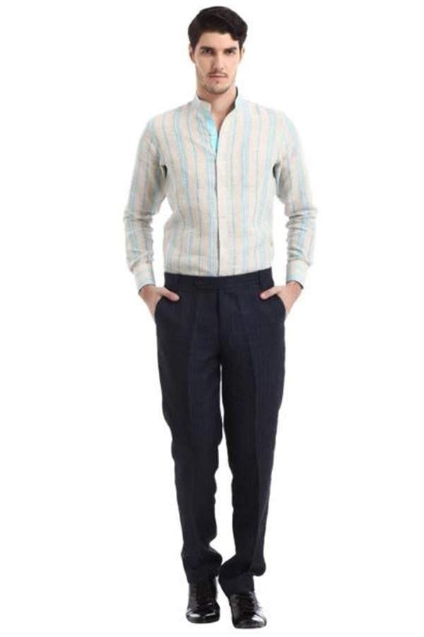 Slim Fit Trousers - Yell With Us