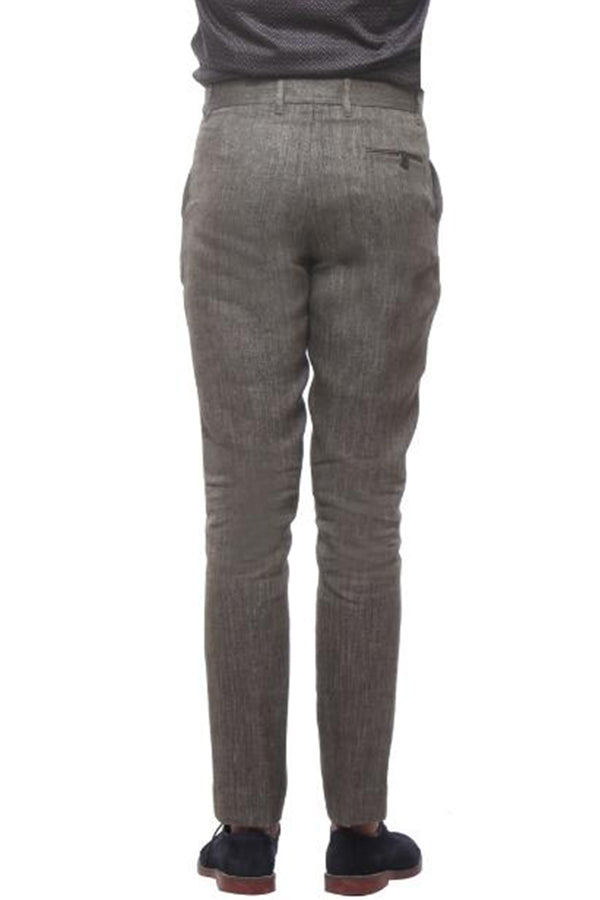 Slim Fit Trousers - Yell With Us