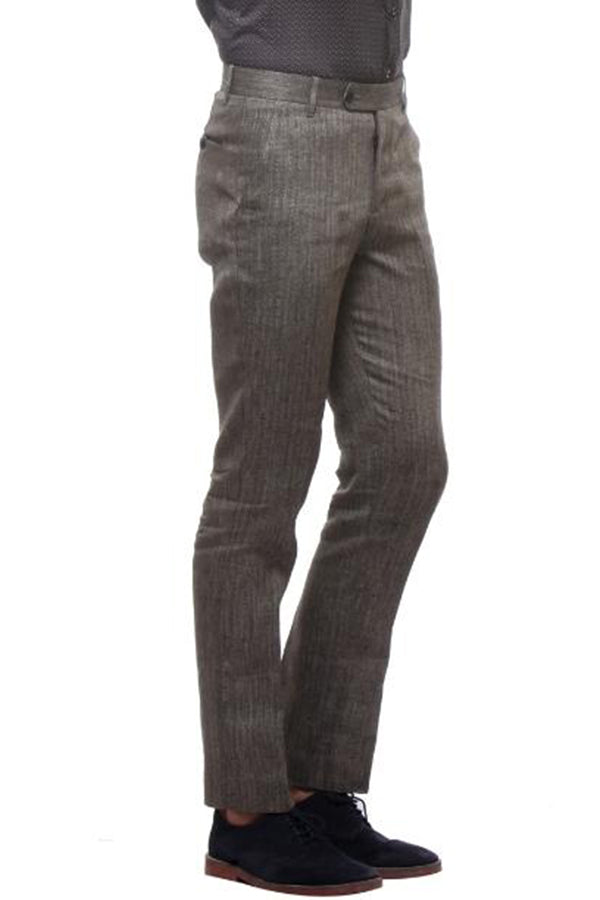Slim Fit Trousers - Yell With Us