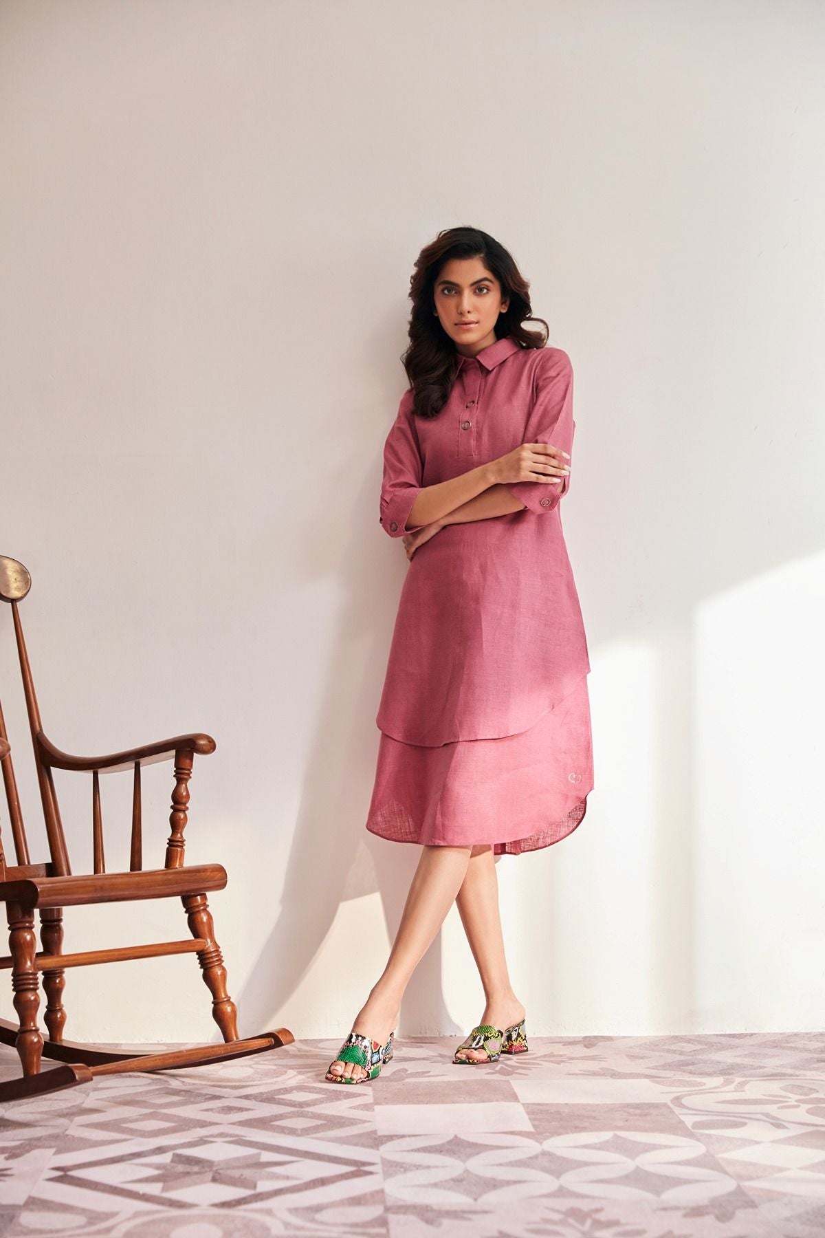 Splendid Double-Layer Dress - Yell with Us