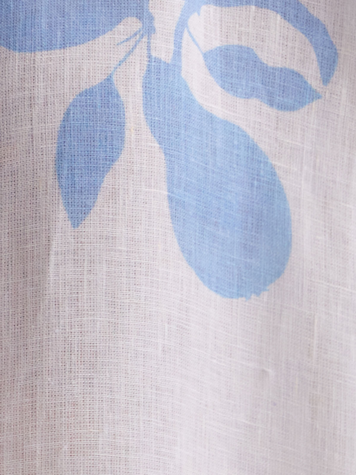 The Amaltas Linen Kurta Set - Cyanberry