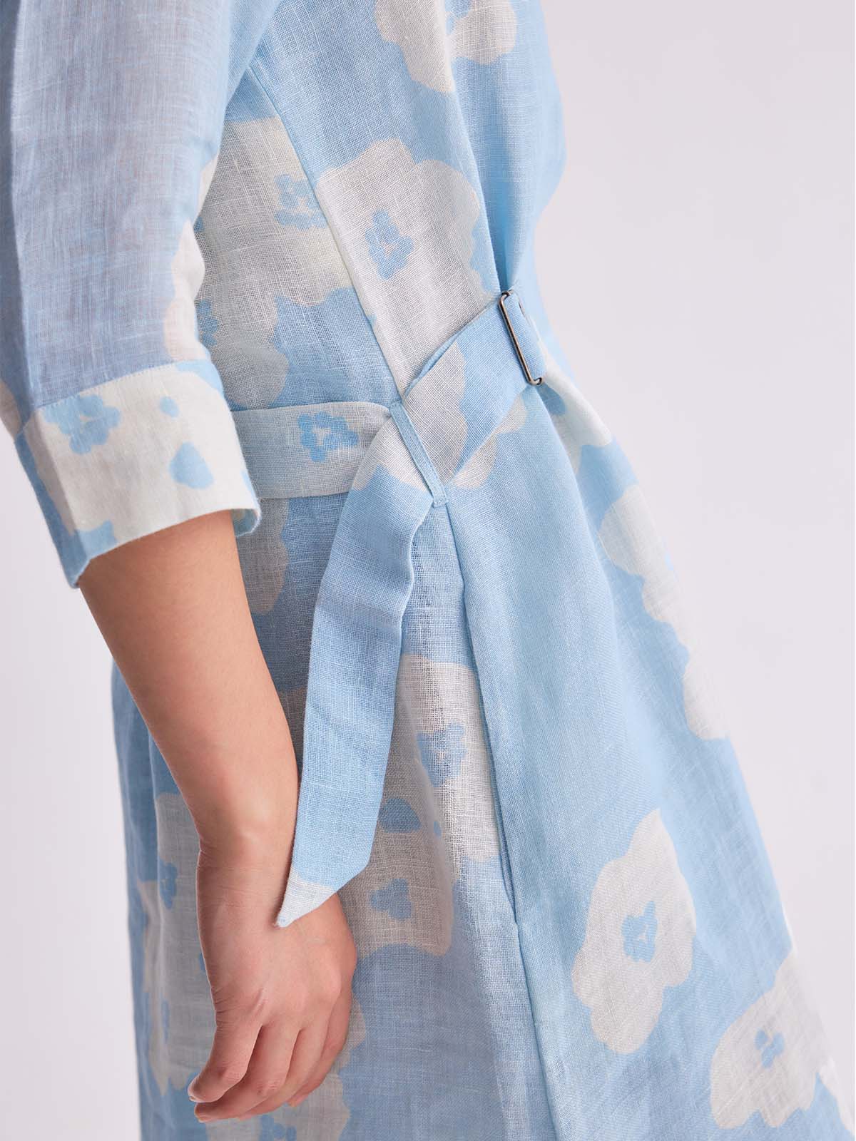 The Kanta Dress - Blue Poppy
