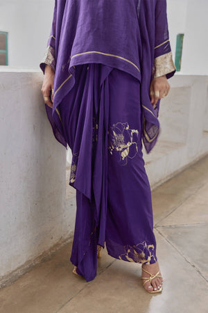 The Chulbuli Dhoti - Purple