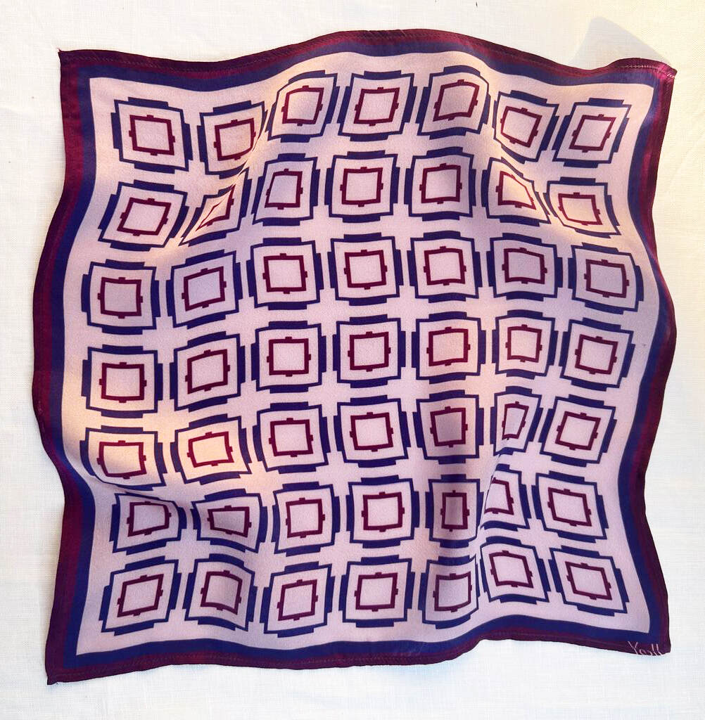 The Hues Of Purple Pocket Square - Yell With Us