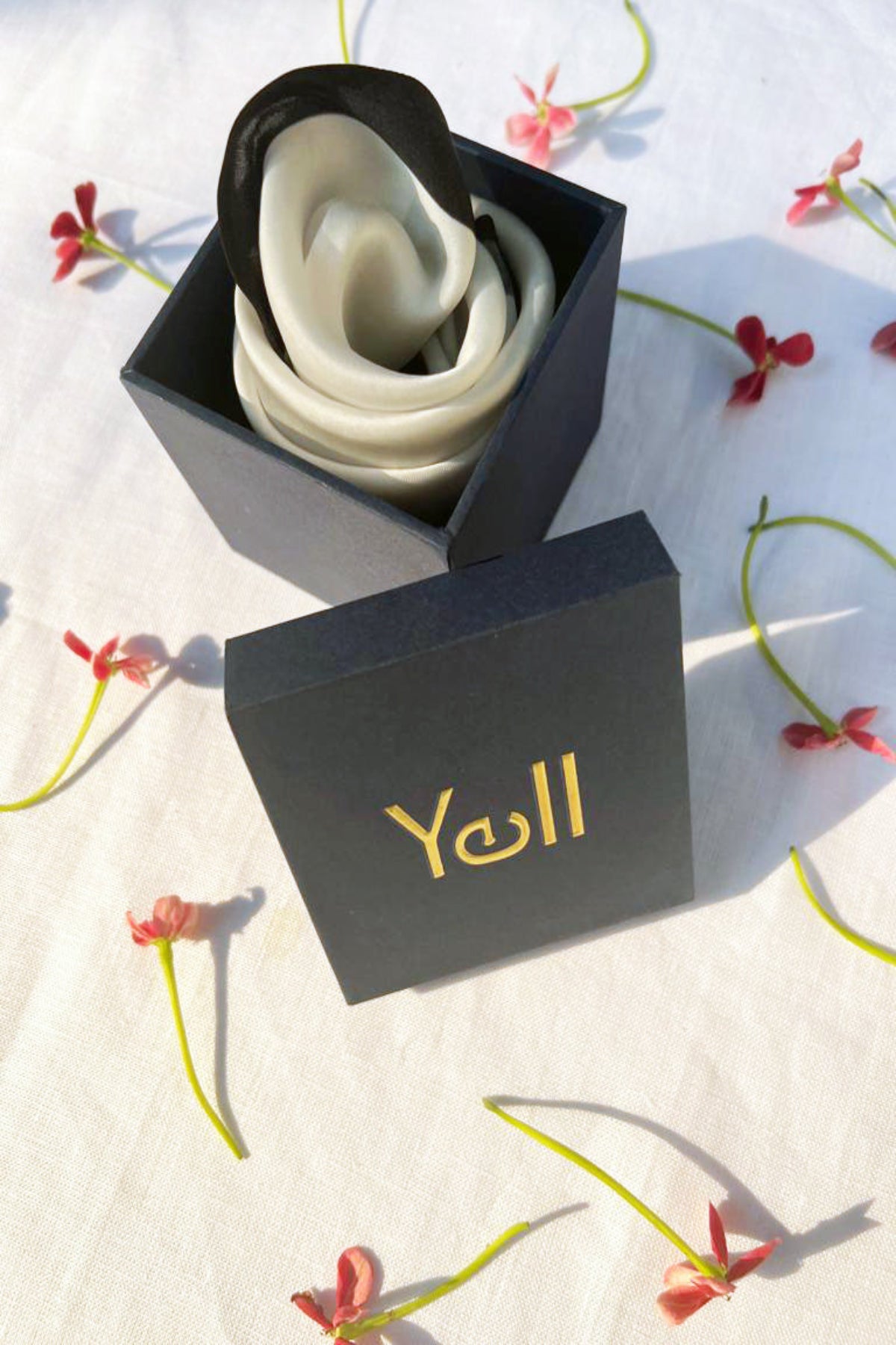 The White Pocket Square - Yell With Us