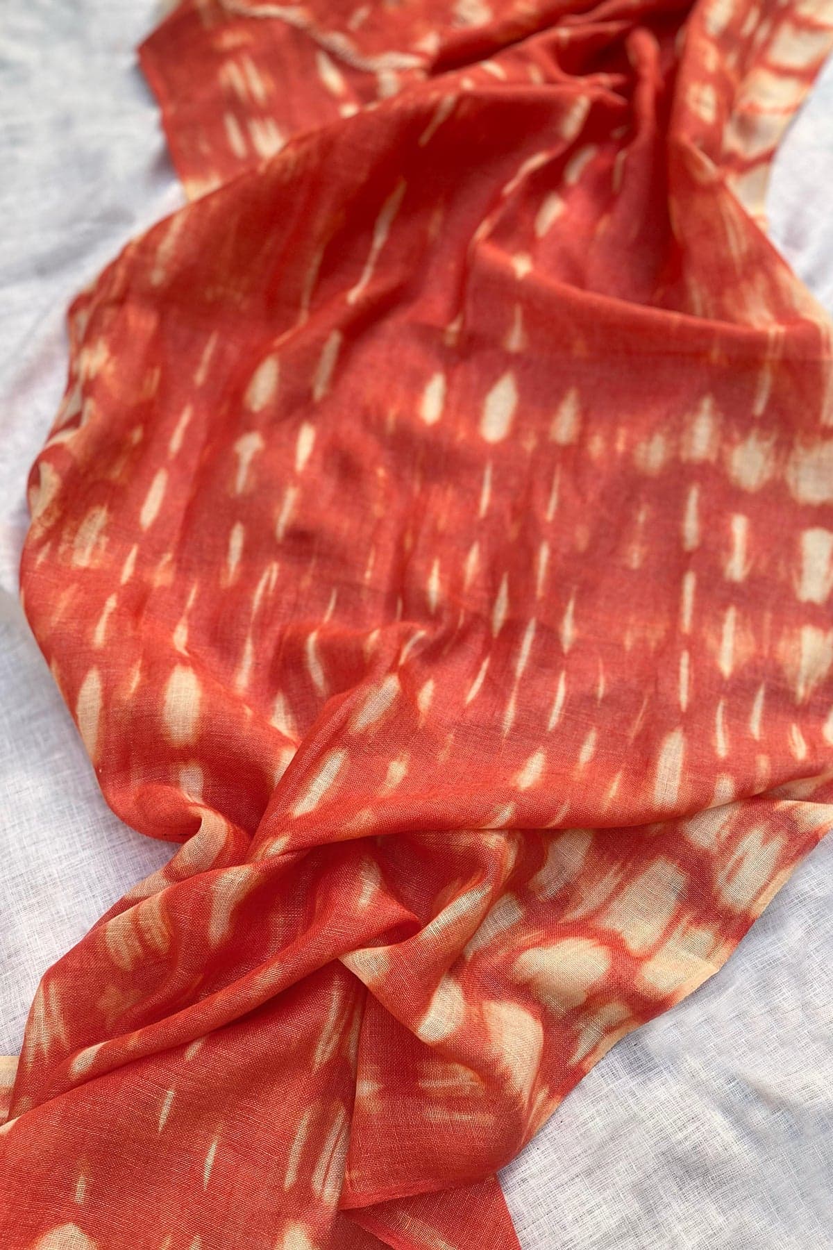 Rang Birangi Beetroot Tie-Dye Scarf