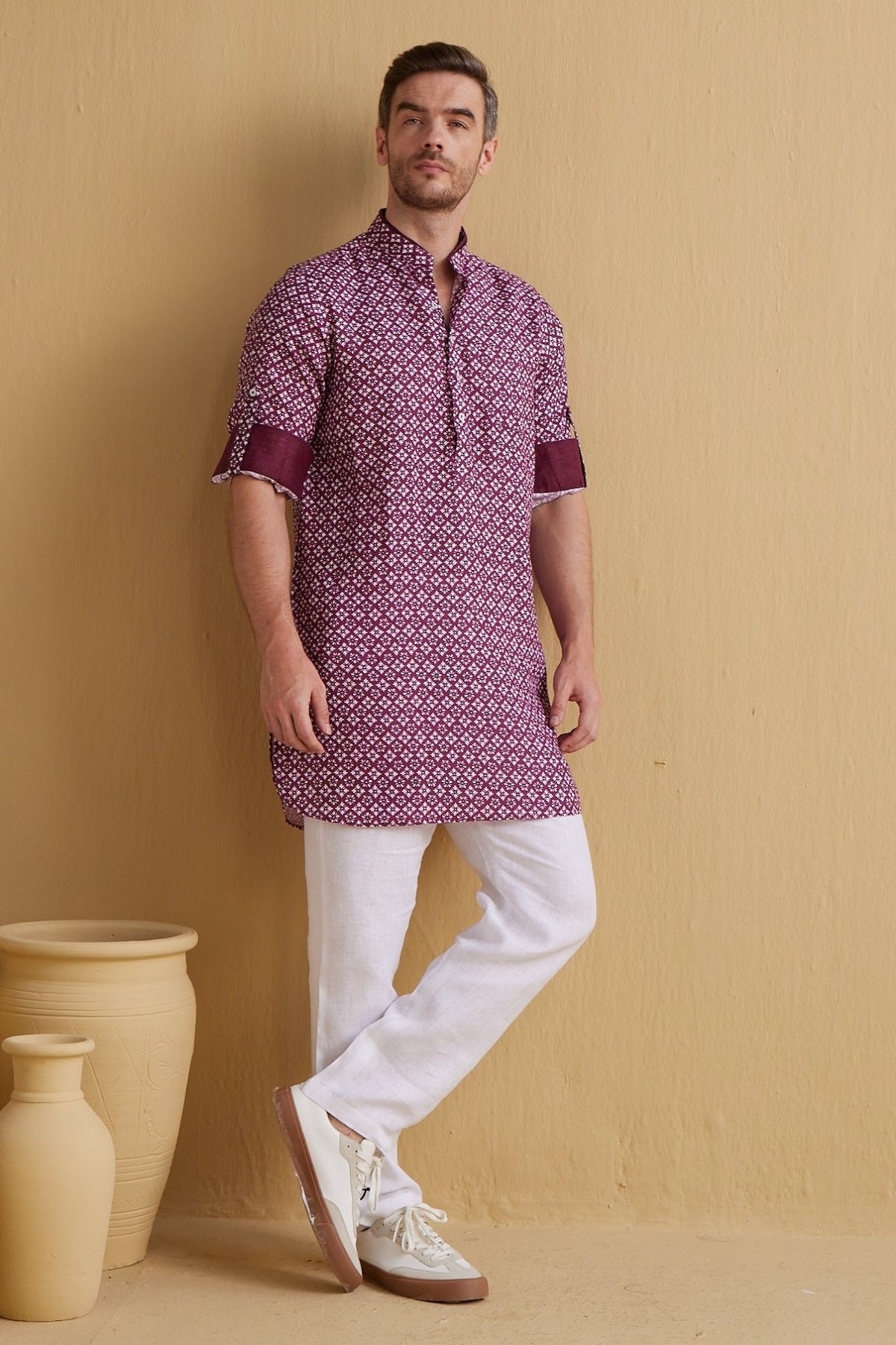 The Paz Printed Kurta - Yell With Us