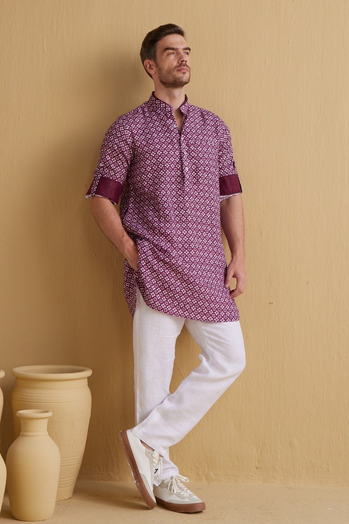 The Paz Printed Kurta - Yell With Us