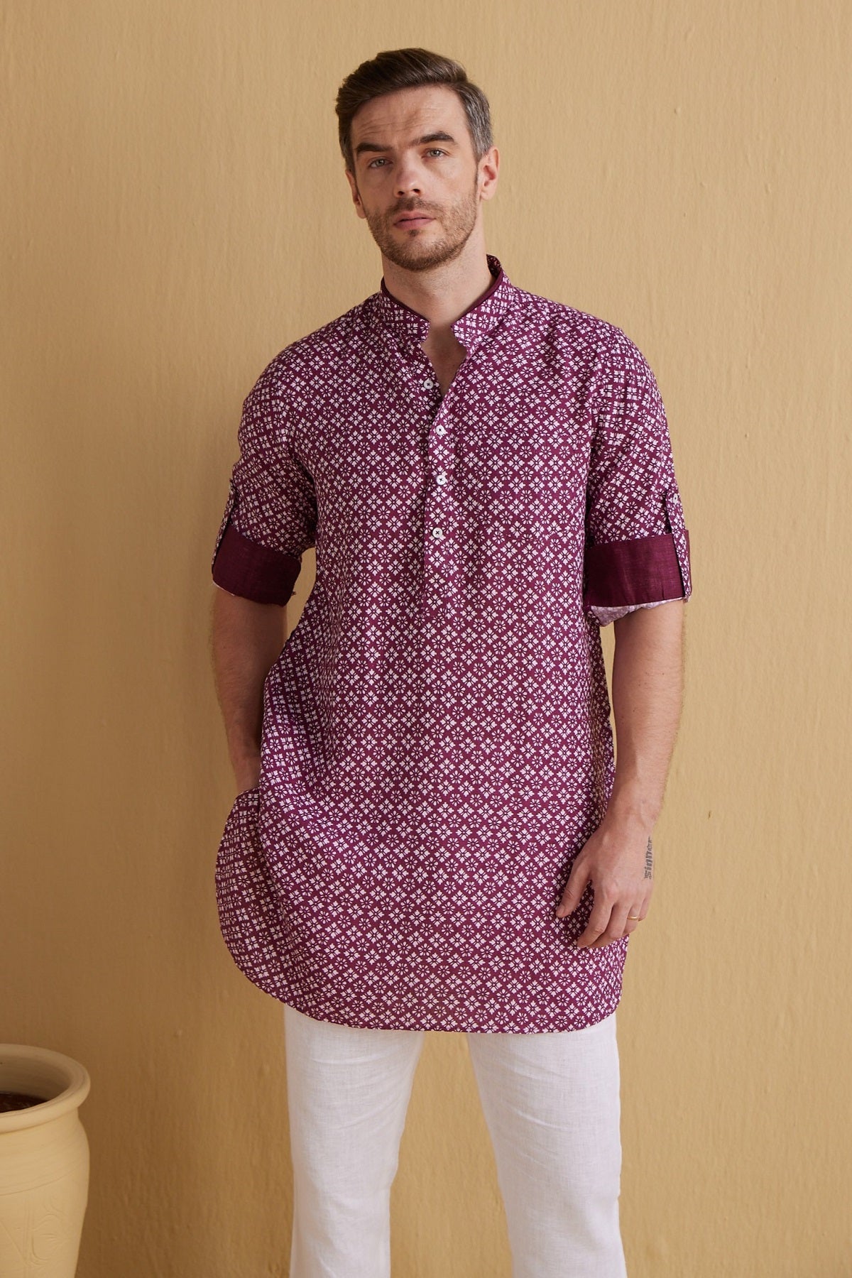 The Paz Printed Kurta - Yell With Us