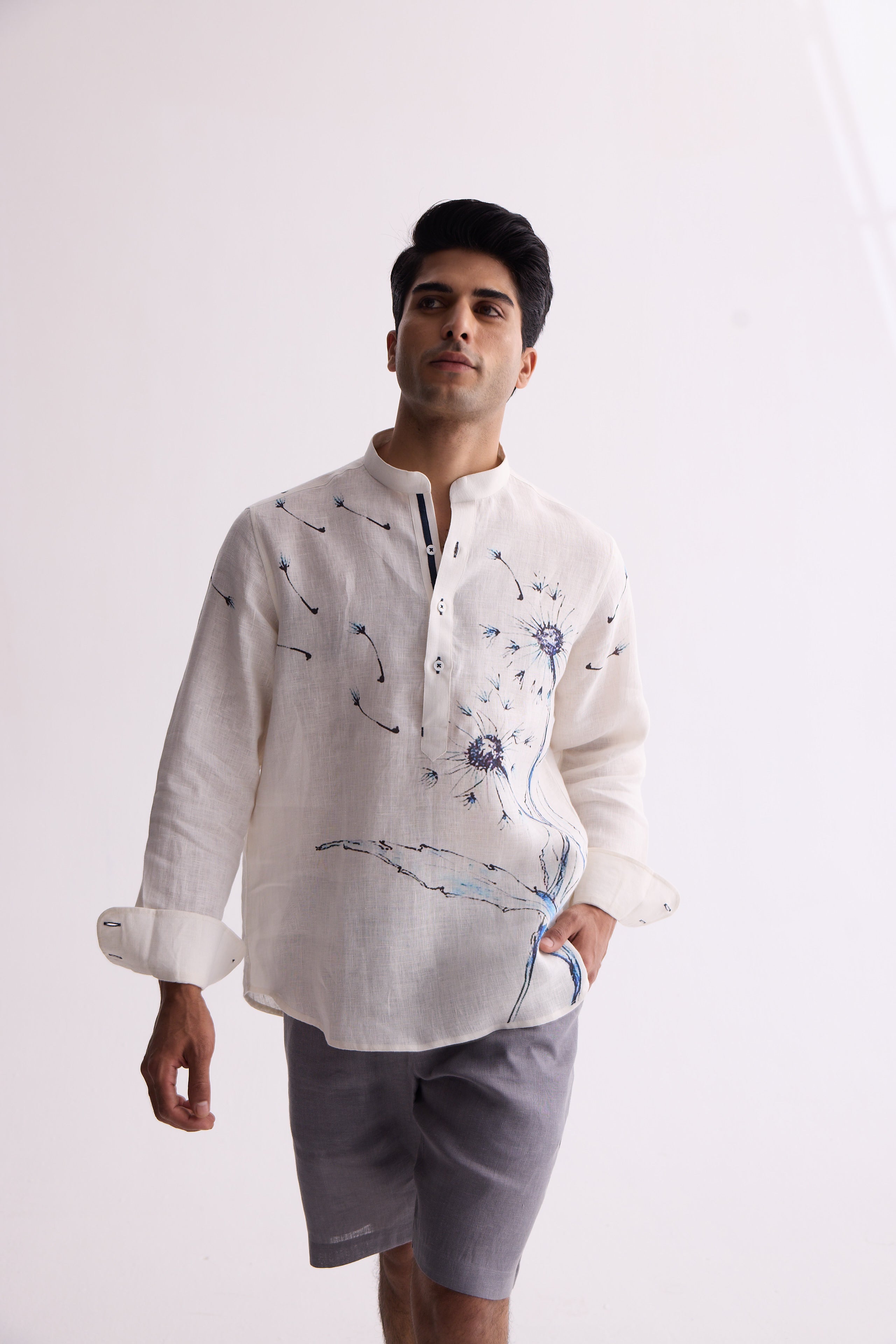 The Paraag Cosmic Flora Kurta