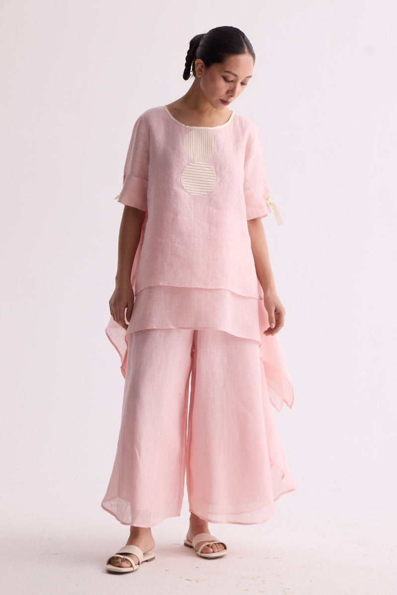 The Jhankaar Pink Cape Set