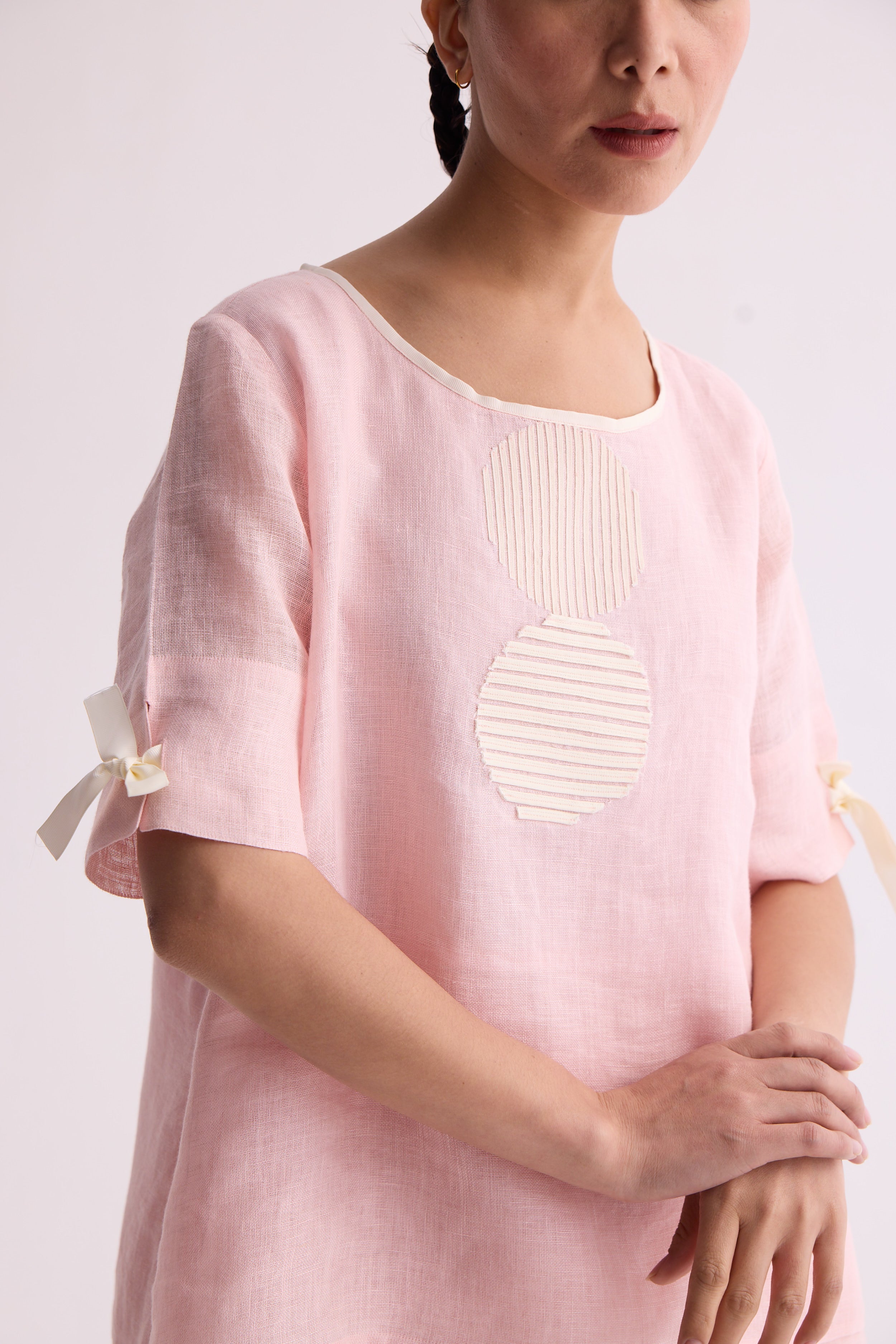 The Jhankaar Pink Cape Set