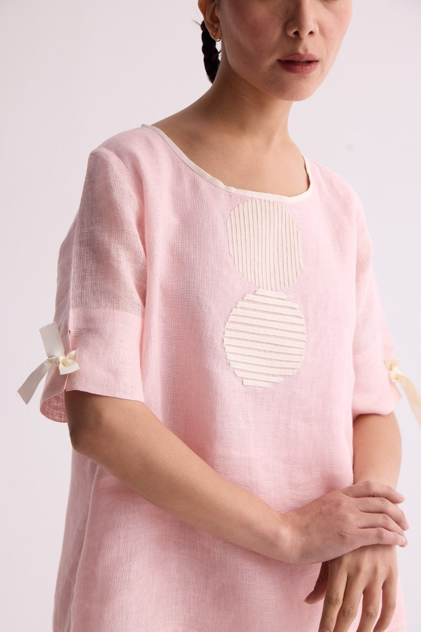 The Jhankaar Pink Cape Set