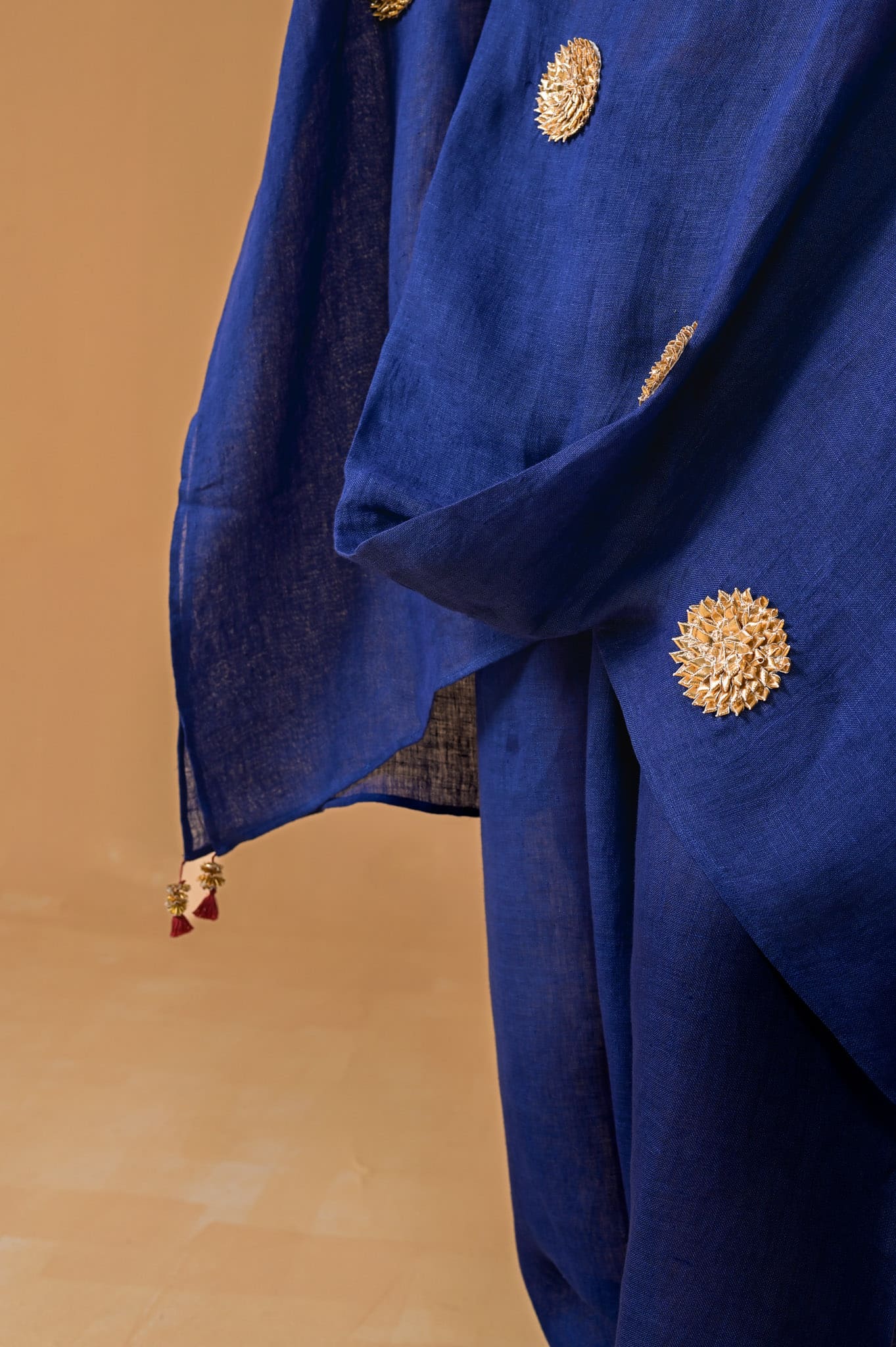 Patakha Cape Set - Cobalt Blue