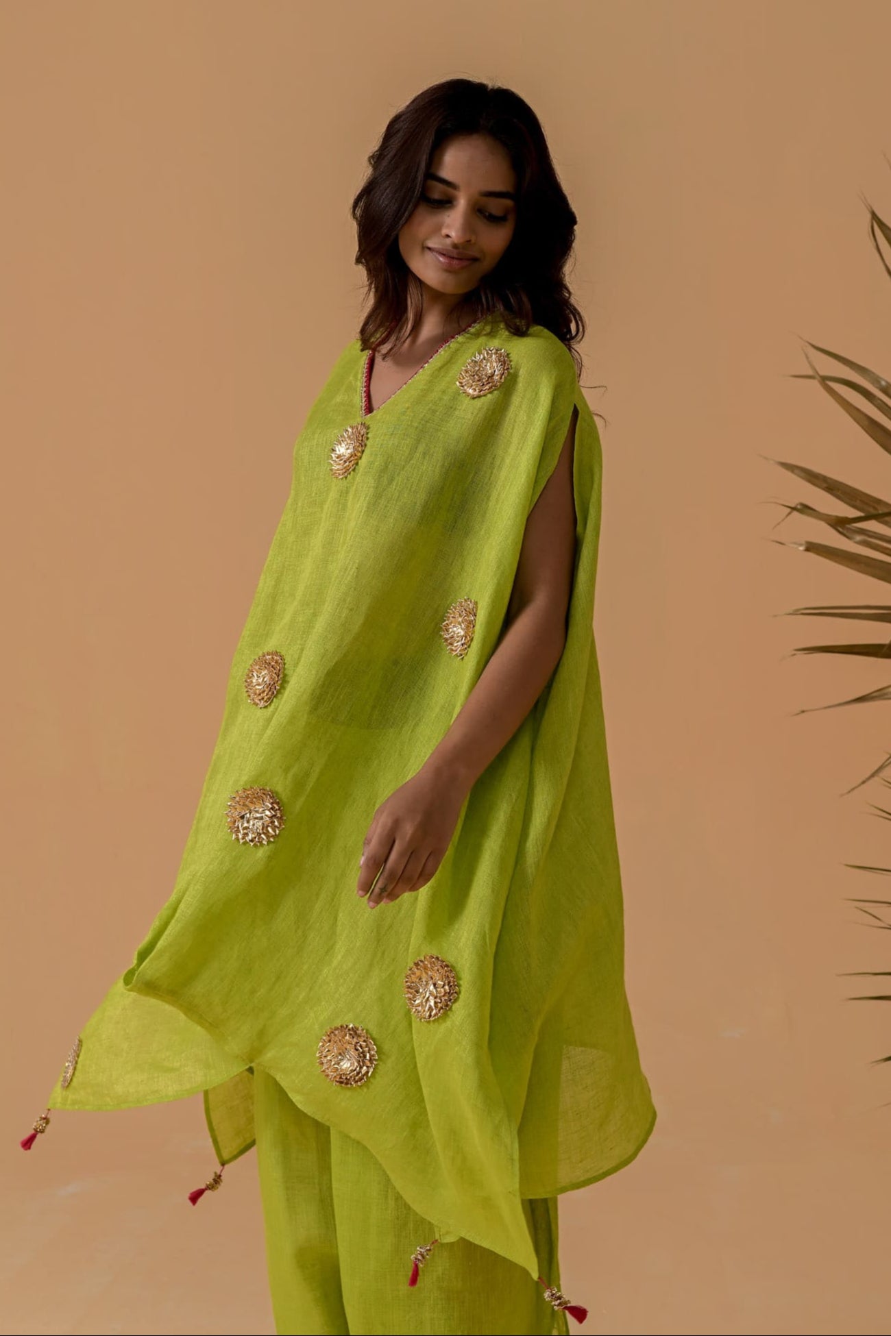 Patakha Cape Set - Lime