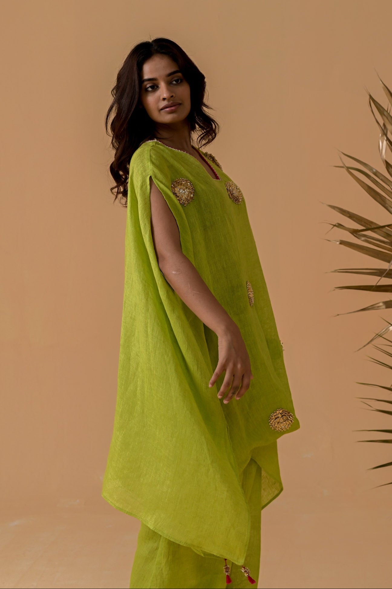Patakha Cape Set - Lime