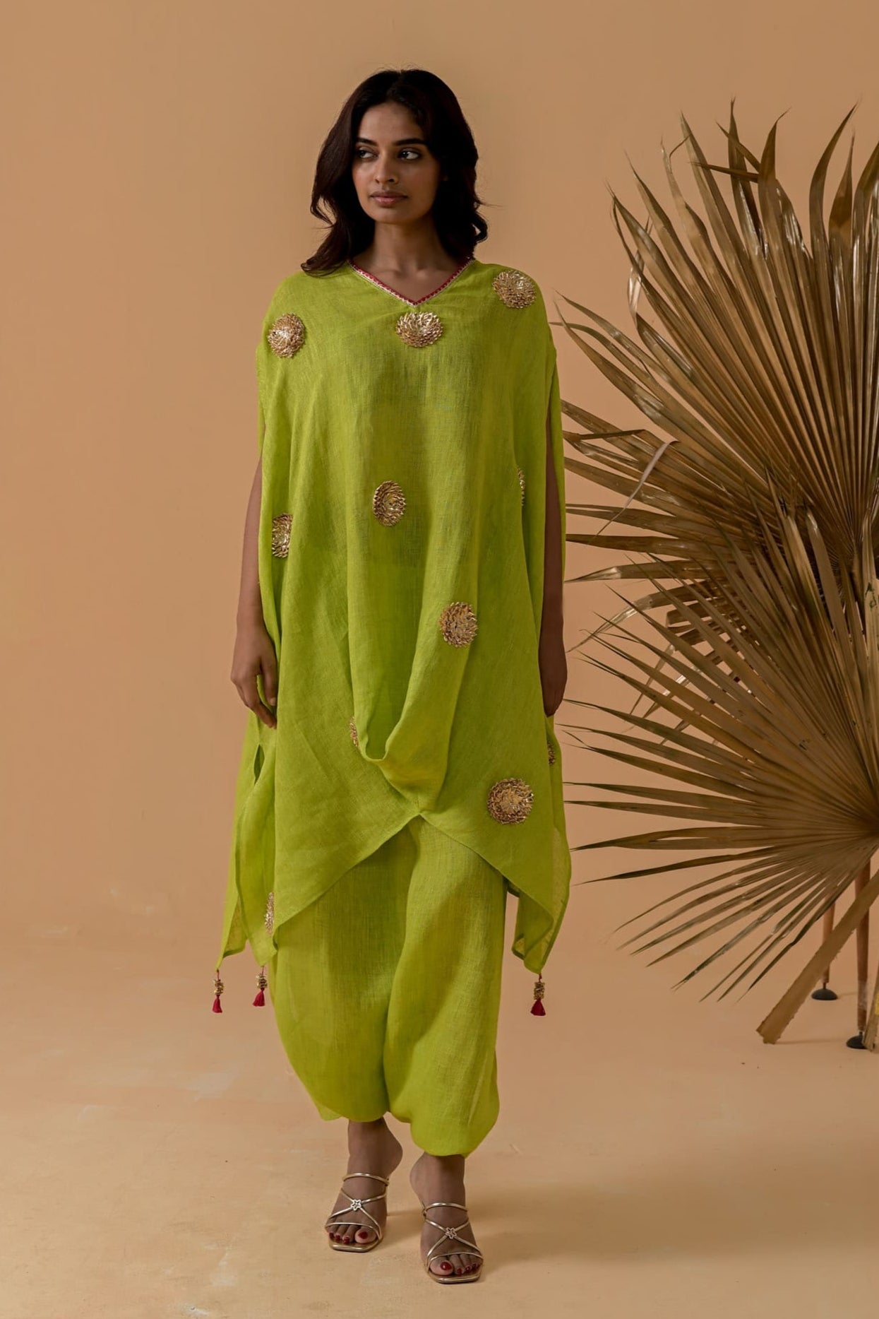 Patakha Cape Set - Lime