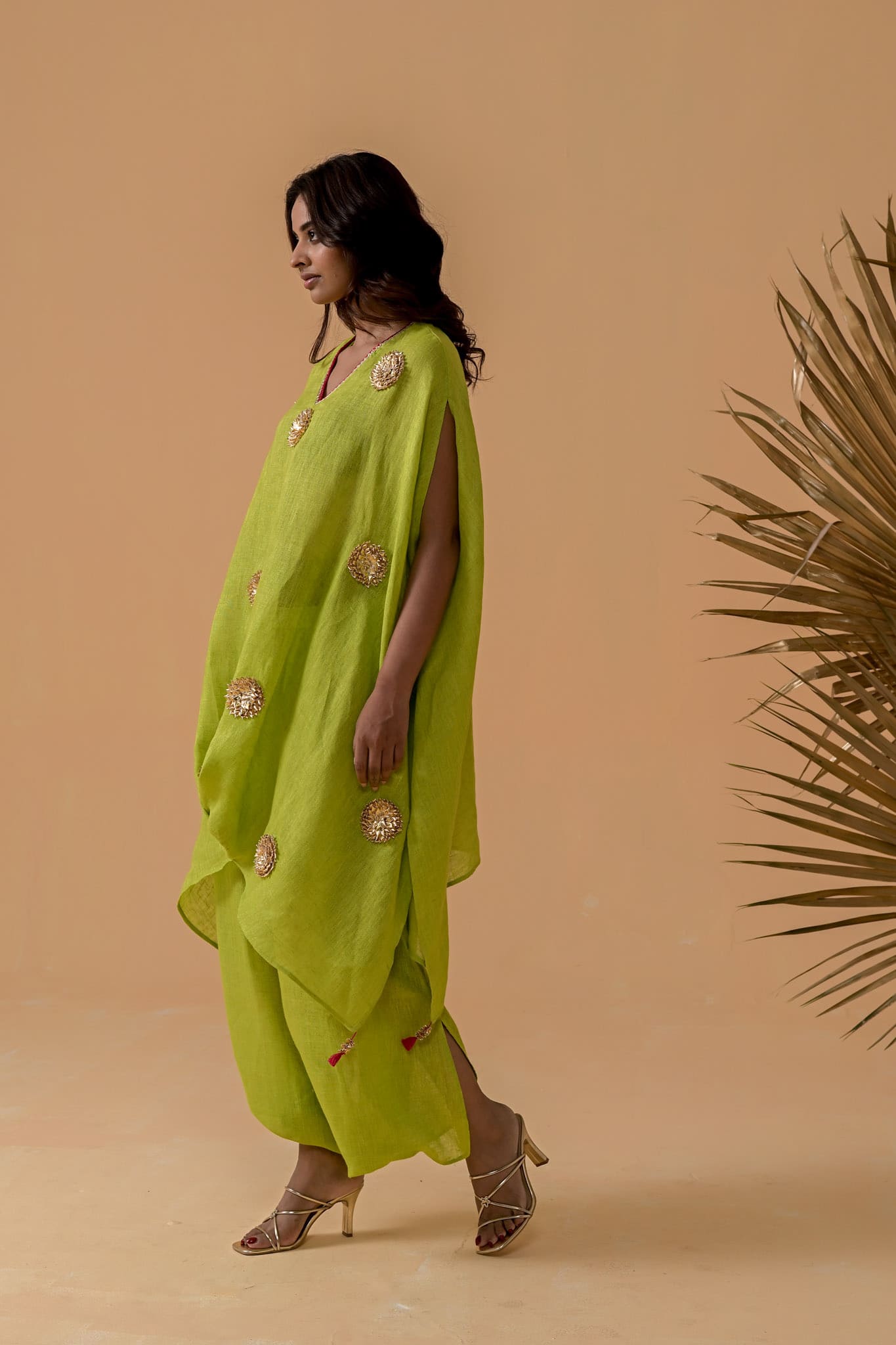 Patakha Cape Set - Lime