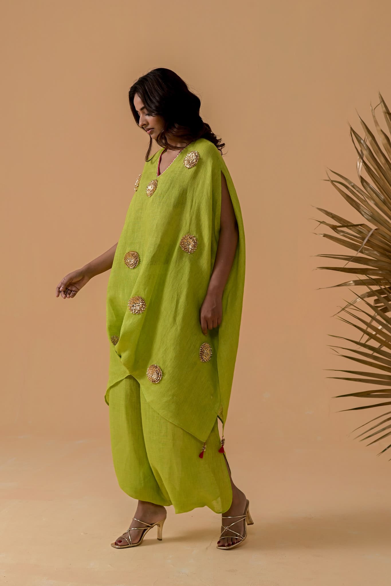 Patakha Cape Set - Lime