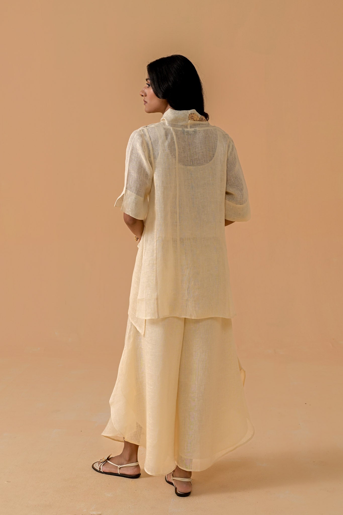 Boho Banno Cape Set - Cream