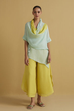 The Raahat Cape (ONLY CAPE) - Aqua