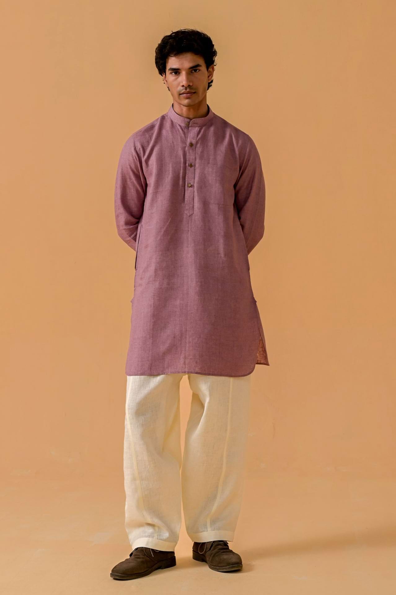 Shehzada Style Florence Linen Kurta