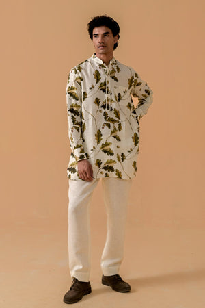 Sultani Swag Kurta - Autumn Print