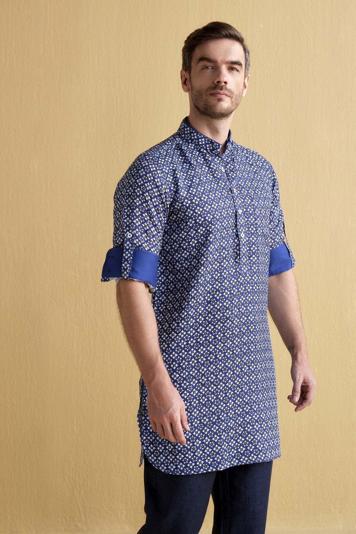The Paz Printed Kurta - Yell With Us