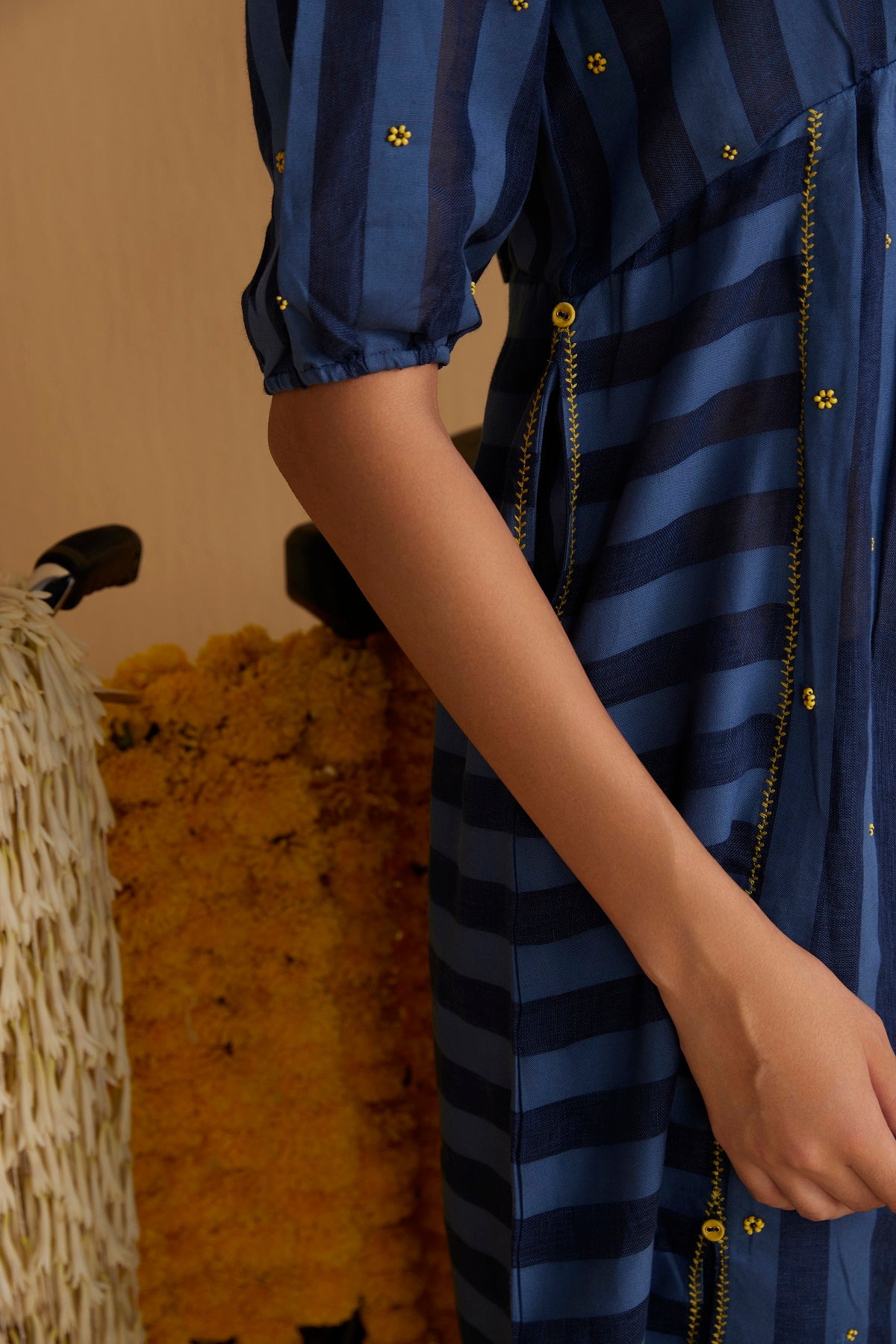 The Merve Kurta Set (Upper & Bottom) - Yell With Us