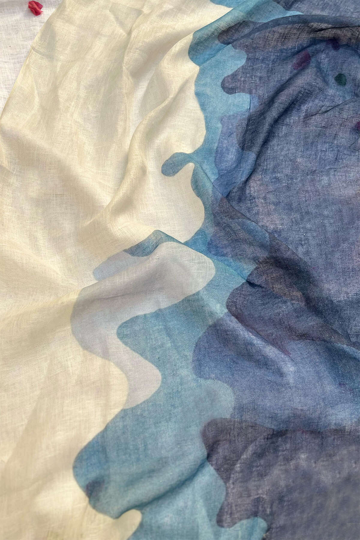 Dariya Ocean Print Scarf