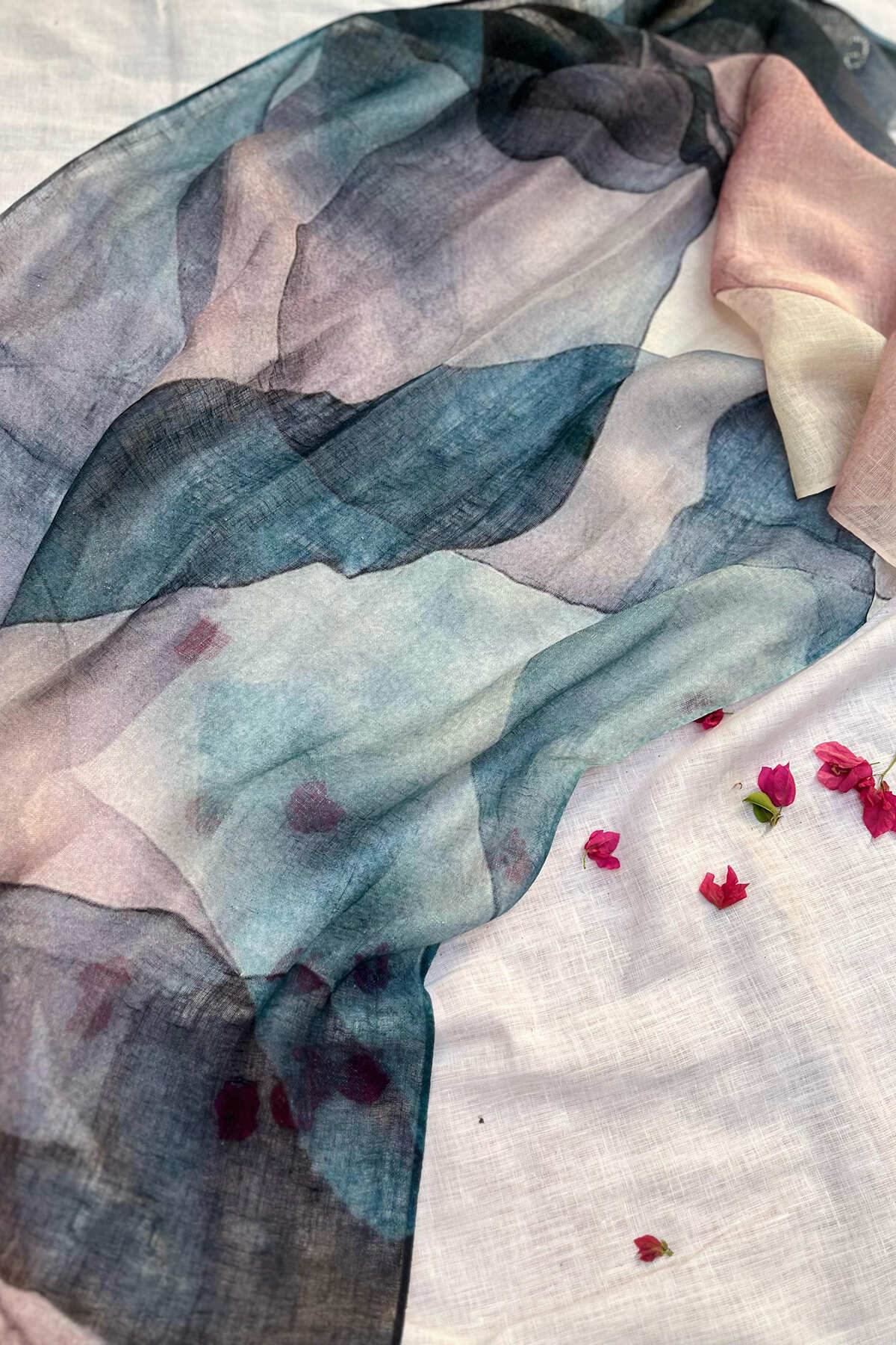 Meghrang Watercolour Scarf