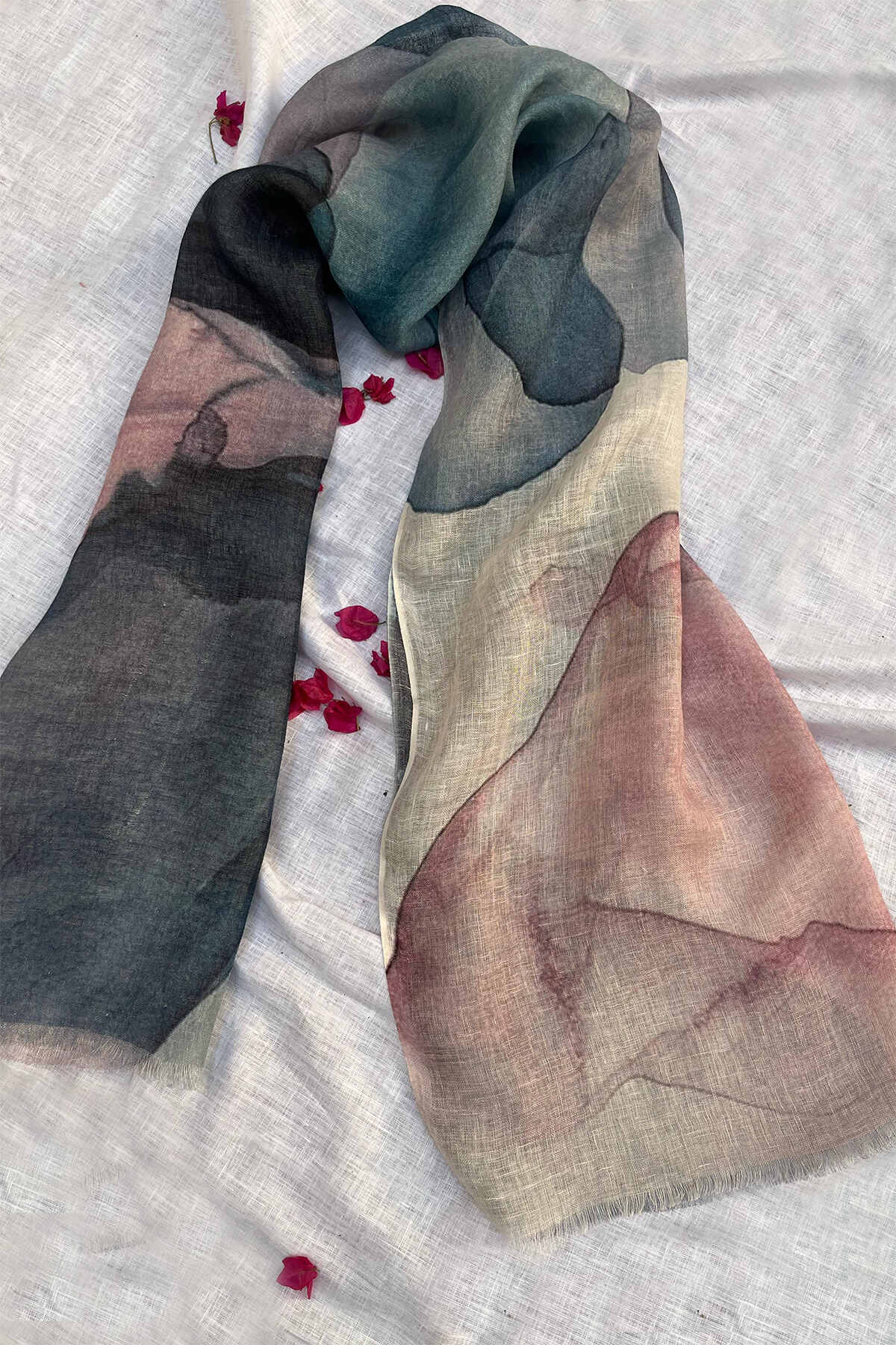 Meghrang Watercolour Scarf